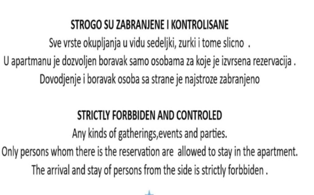 Talas Apartmani Beograd Eksteriør billede